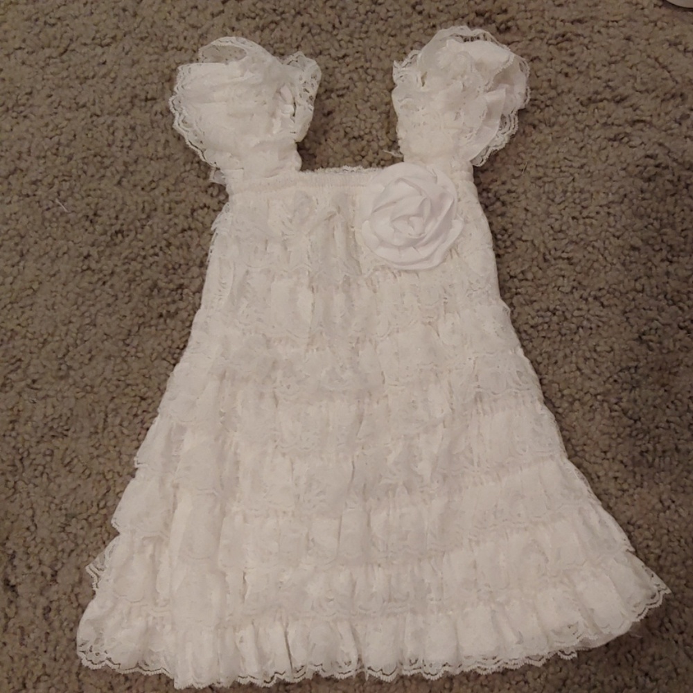 White blessing dress